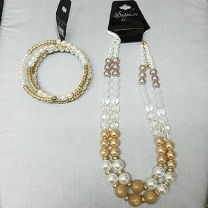 New necklace & bracelet
